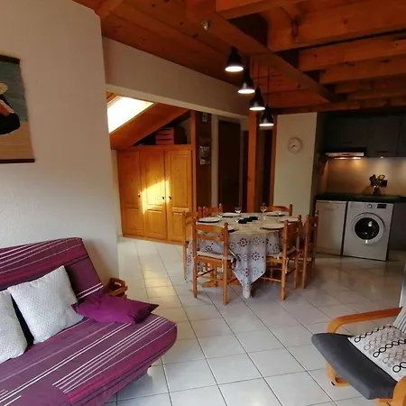 Appt Au Centre Avec 2 Chambres, Balcon, Casier A Et Confort Au Grand-bornand - Fr-1-241-61